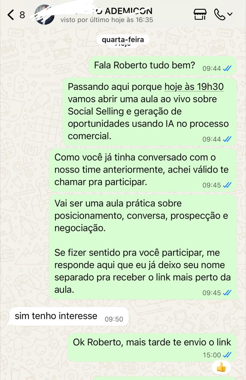 Convite Roberto